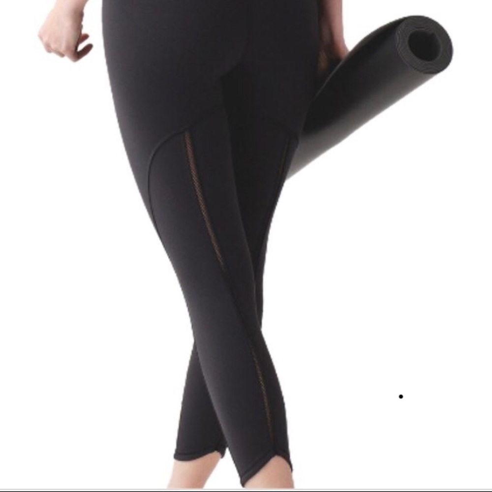 Lululemon Wunder Under Pant (Hi-Rise) (Mesh) Sz 4